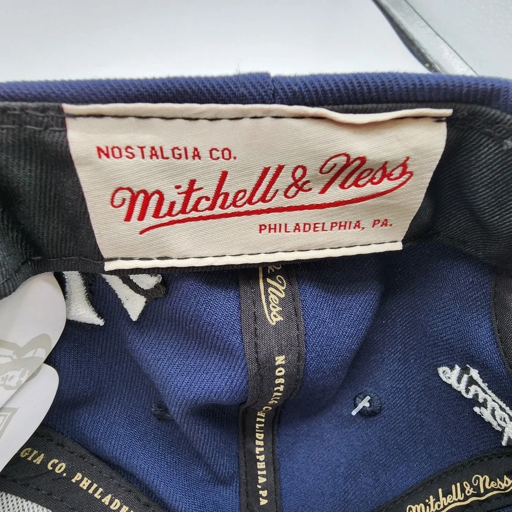 New York Yankees Mitchell & Ness Pro Pinch Fit Snapback Hat Embroidered‎ Cap NEW